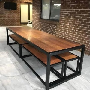 FBT Masa Takımı 4 Lü Oturma Platformu Masa Seti