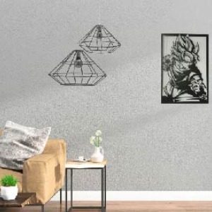 FBT Anime Karakteri Metal Dekoratif Duvar tablosu